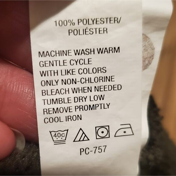 BASS men's quarter zip pullovers Set of 2 Hunter Green and Brick Red Small. XXL - Picture 4 of 5